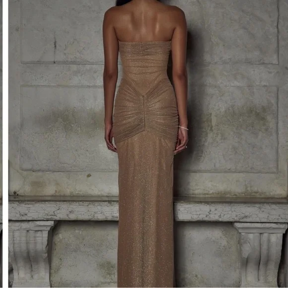 Mirror Palais “The Starlite Dress” Diamond Sand - Picture 2 of 3